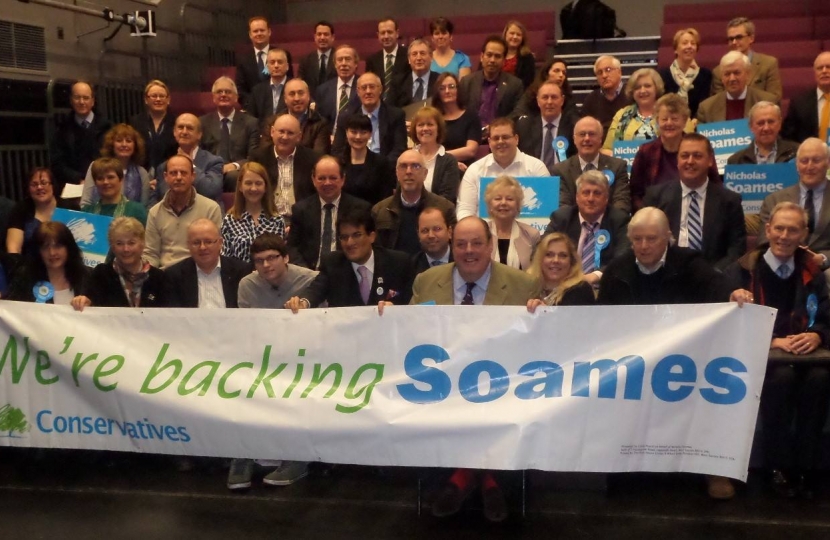 Team Mid Sussex backing SOAMES