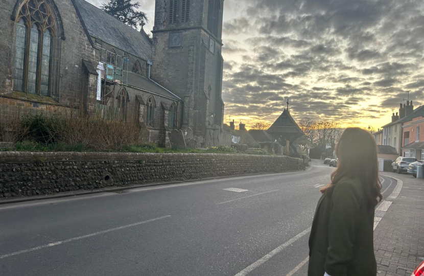 Eliza supports village parking