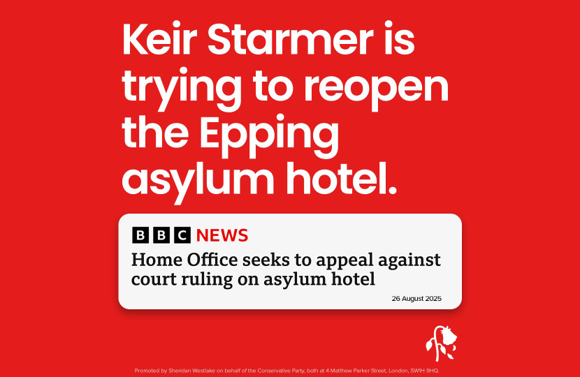 Conservatives force the closure of two asylum hotels 